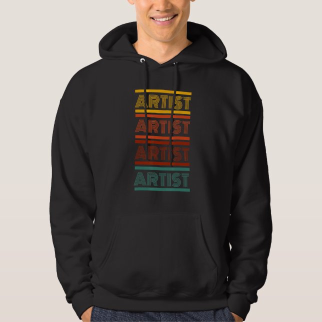 Artist Color Pop Hoodie (Vorderseite)