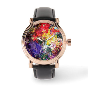 ARTIST FARBE PALETTE ARMBANDUHR