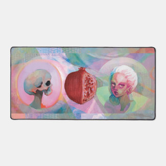 Artist mousepad - Mystic Pomegranate Desk Mat Schreibtischunterlage