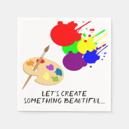 Artist Napkins Serviette