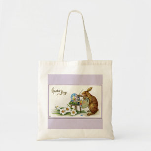Artist Oster Bunny Lavender Budget Totbeutel Tragetasche