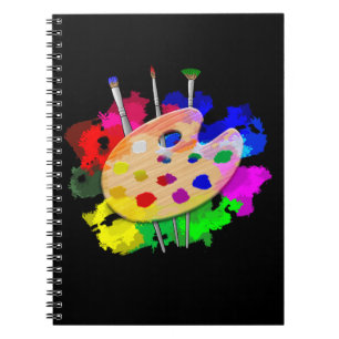 Artist Palette Artist Notizblock