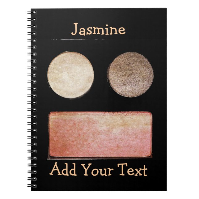 Artist-Palette gestalten - Gesicht Notizblock (Vorderseite)