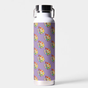 Artist Palette mit Pinsel Trinkflasche