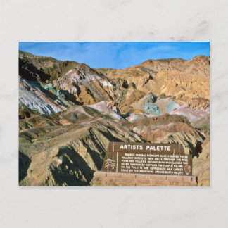 Artist-Palette Postkarte