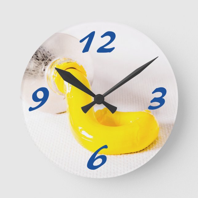 Artist Round Clock Runde Wanduhr (Vorderseite)