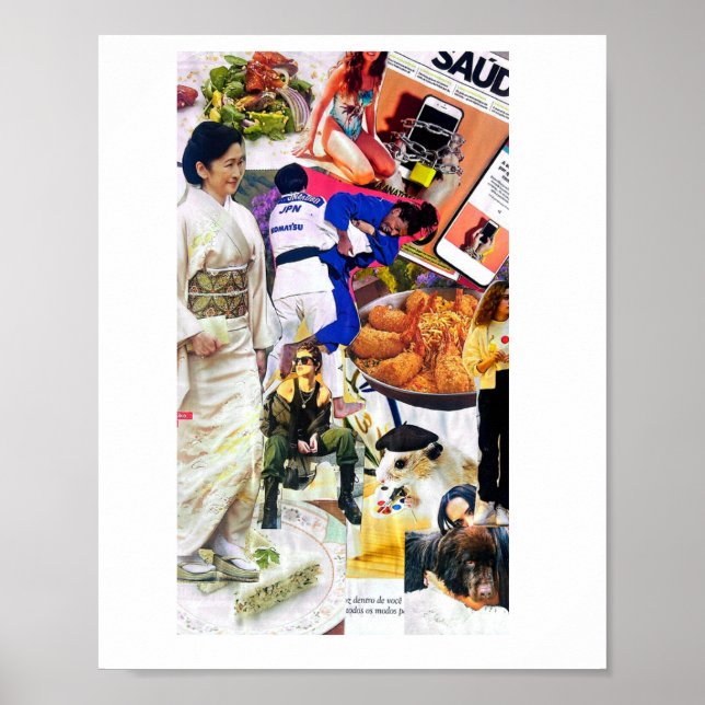 Artista surdo, arte feita á mão, desenhos. poster (Vorne)