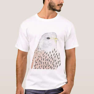 Artistic Bird Wassercolor Kestrel T-Shirt