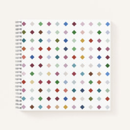 Artistic Diamond Geometric Pattern Stationery Desi Notizbuch