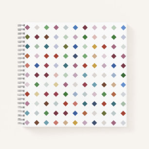 Artistic Diamond Geometric Pattern Stationery Desi Notizbuch