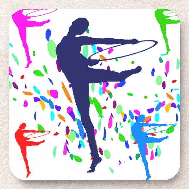 ARTISTIC GYMNASTIC GETRÄNKEUNTERSETZER (Vorderseite)