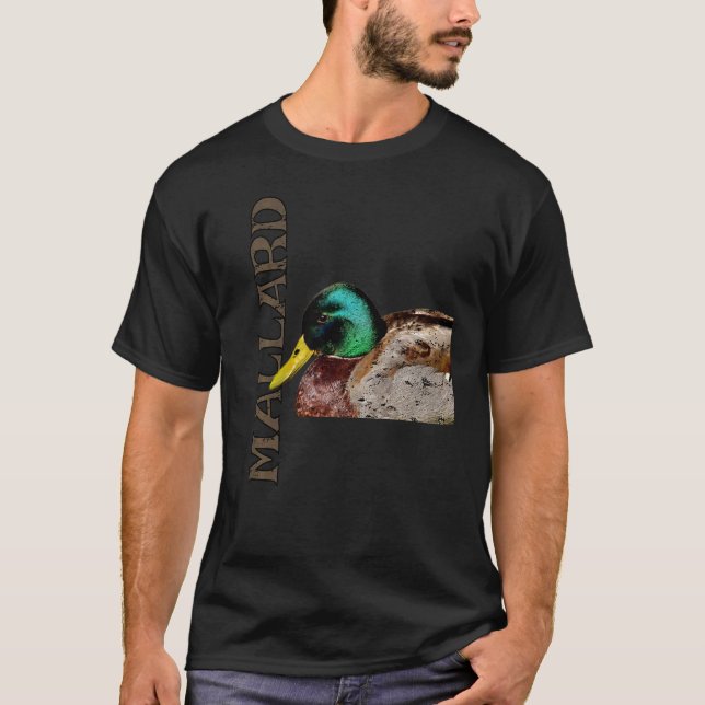 Artistic Mallard Duck T-Shirt (Vorderseite)