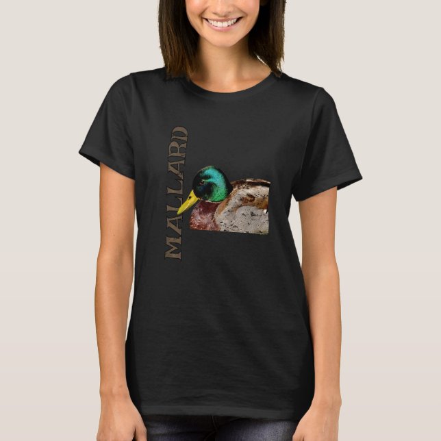 Artistic Mallard Duck T-Shirt (Vorderseite)