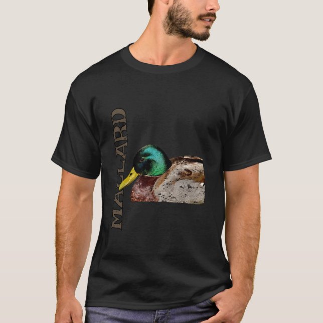 Artistic Mallard Duck T-Shirt (Vorderseite)