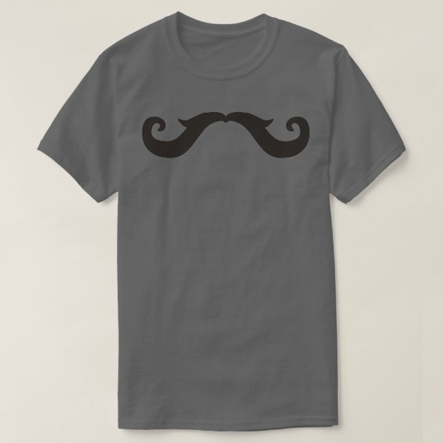 Artistic Mustache T-Shirt (Design vorne)