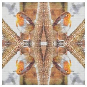 Artistic Robin Redust Perched Stoff