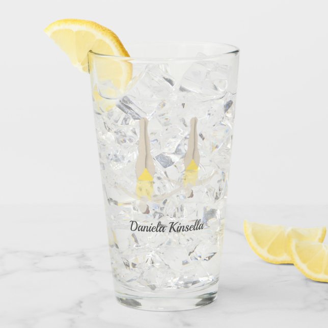 Artistic Swimming Glas (Vorderseite Ice)