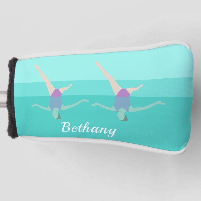 Artistic Swimming Golf Headcover (Vorderseite)
