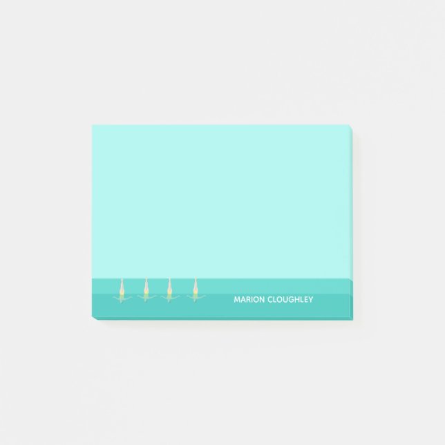 Artistic Swimming Post-it Klebezettel (Vorderseite)