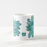 Artistic Teal Blossom High-Definition Floral Ceram Kaffeetasse<br><div class="desc">Bring the serenity of a secret garden to your coffee table. This exquisite ceramic mug features a breathtaking, multi-layered floral masterpiece. Designed with vibrant teal and turquoise tones, the intricate petal detailing creates a 3D-like depth that feels both modern and deeply artistic. Whether it’s a quiet morning or a busy...</div>