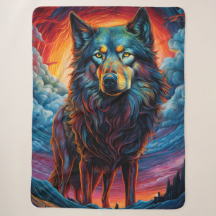 Artistic Wolf Dog Sherpadecke