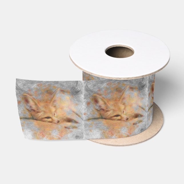 Artistische Fennec Satinband (Spule)