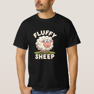 Artistisches Schaf-thematisches Kunstwerk für Tier T-Shirt