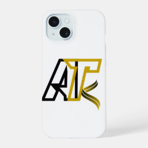 Artisto Logo Handyhülle – Elegantes Schwarz & Gold iPhone 15 Hülle