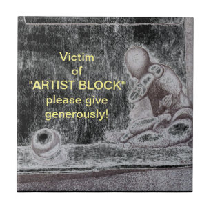 Artists and creative people dread artist’s block fliese