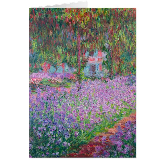 Artist's Garden at Giverny von Claude Monet (Vorne)