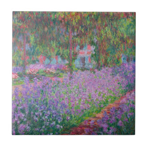 Artist's Garden at Giverny von Claude Monet Fliese