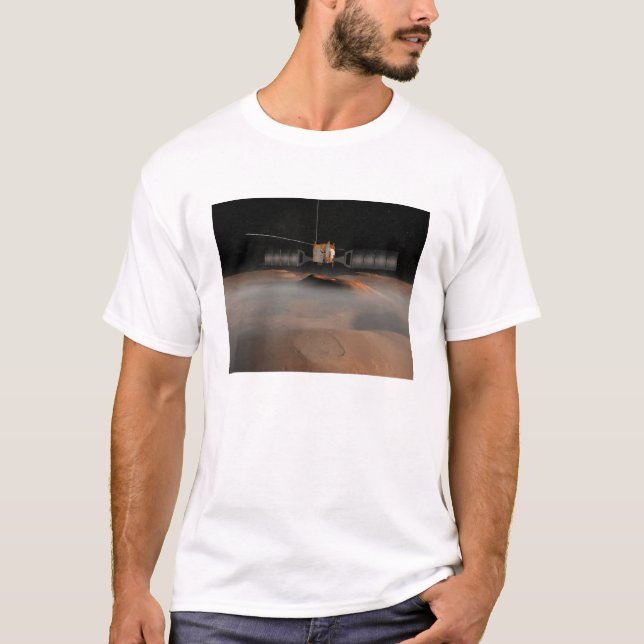 Artists Konzept von Mars Express Raumfahrzeugen T-Shirt (Vorderseite)