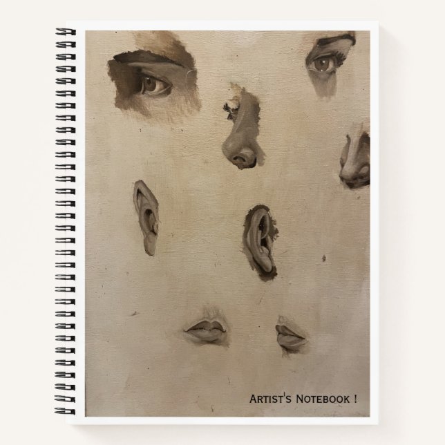 Artist's Notebook ! Notizbuch (Vorderseite)