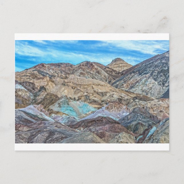 (Artist's Palette) Death Valley National Park Postkarte (Vorderseite)