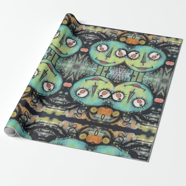 ArtLady 10 Charmant und bedrückt Geschenkpapier (Ungerollt)