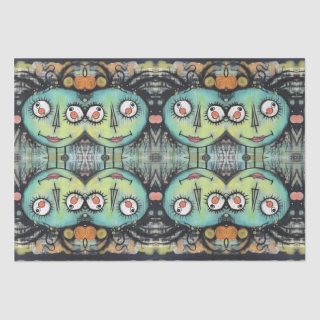 ArtLady 10 Charmant und bedrückt Seidenpapier (Vorderseite)