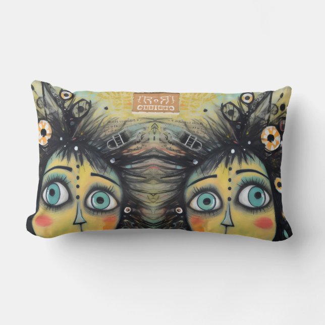 ArtLady 12 Bezaubernd und bedrückt Lendenkissen (Vorderseite)