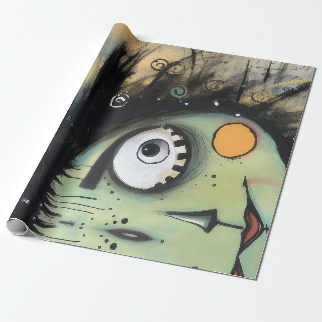 ArtLady 13 Bezaubernd und bedrückt Geschenkpapier (Ungerollt)