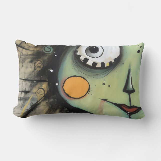 ArtLady 13 Bezaubernd und bedrückt Lendenkissen (Vorderseite)