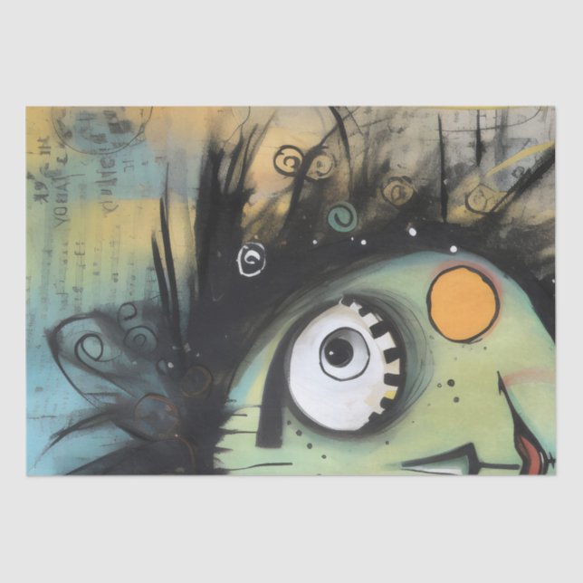 ArtLady 13 Bezaubernd und bedrückt Seidenpapier (Vorderseite)