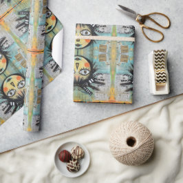 ArtLady 14 Bezaubernd und bedrückt Geschenkpapier