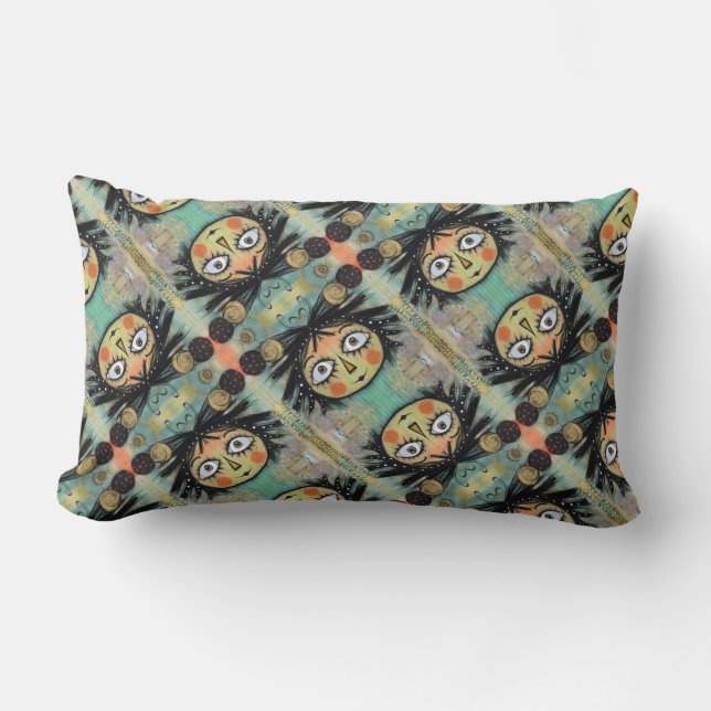 ArtLady 14 Bezaubernd und bedrückt Lendenkissen (Vorderseite)