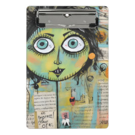 ArtLady 15 Bezaubernd und bedrückt Mini Klemmbrett