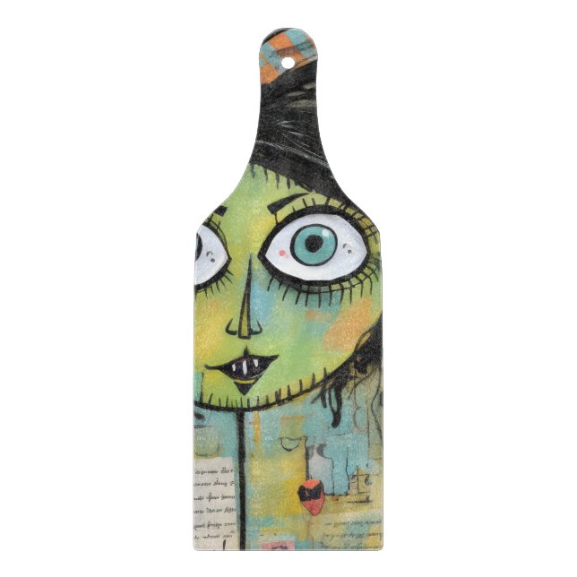 ArtLady 15 Bezaubernd und bedrückt Schneidebrett (Vorderseite)