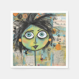 ArtLady 15 Bezaubernd und bedrückt Serviette