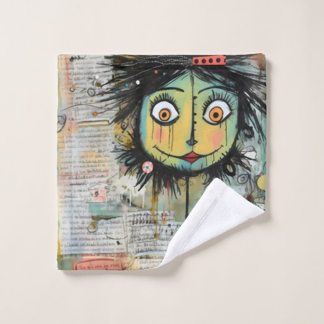 ArtLady 16 Bezaubernd und bedrückt Badhandtuch Set (Waschlappen)