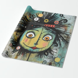 ArtLady 16 Bezaubernd und bedrückt Geschenkpapier