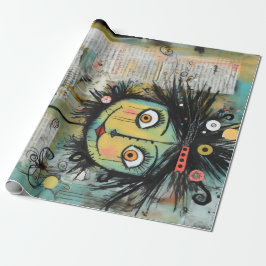 ArtLady 16 Bezaubernd und bedrückt Geschenkpapier