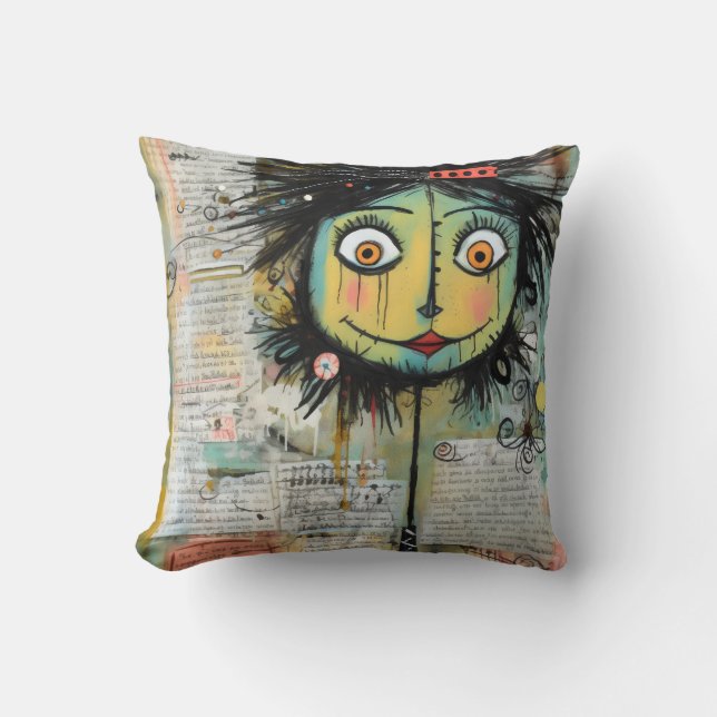 ArtLady 16 Bezaubernd und bedrückt Kissen (Vorderseite)