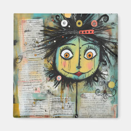 ArtLady 16 Bezaubernd und bedrückt Magnet